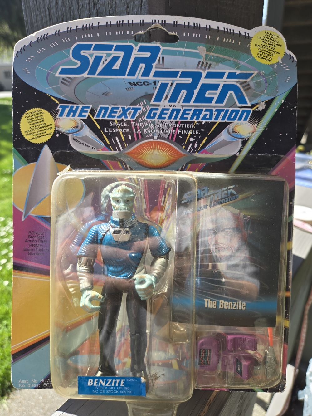 Star Trek The Next Generation "Benzite" Action Figure - Blue & Black